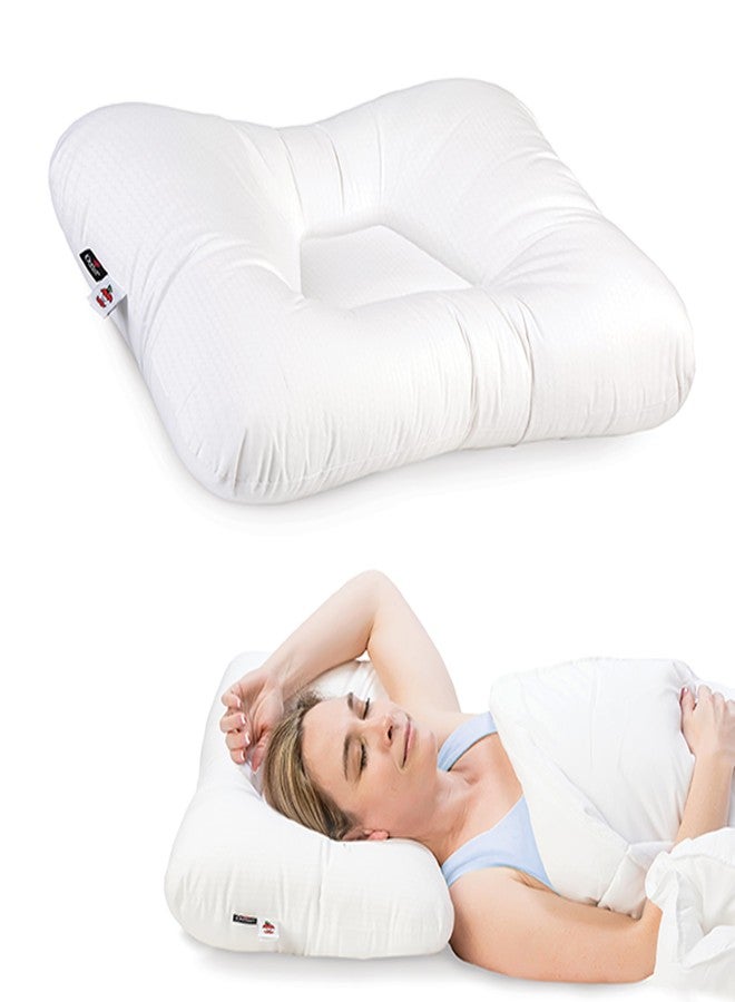 Core Products Tri-Core Comfort Zone Cervical Support Pillow, Temperature Regulating Outlast, Firm - Full Size - Image 1