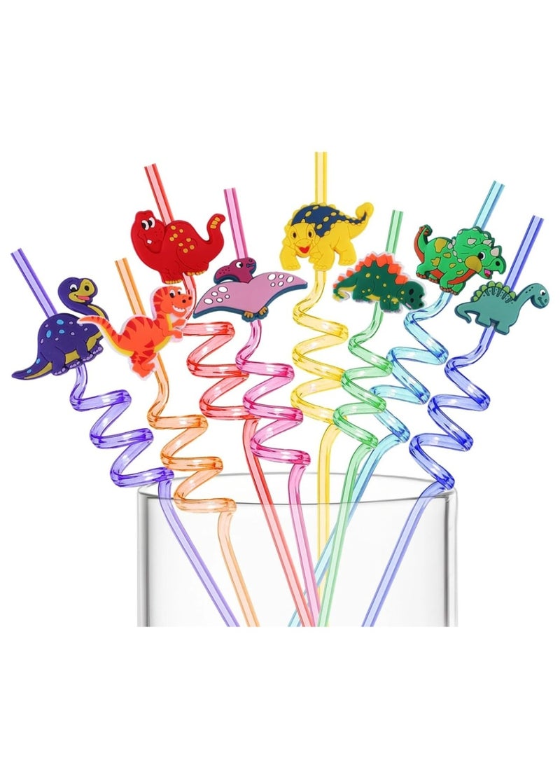 Reusable Drinking Straws for School Parties and Family Gatherings, 12-Pack - Image 1