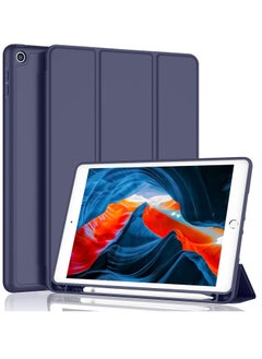 MIGOFAST iPad 9th Generation Case 2021 iPad 8th Generation Case 2020 10.2 Inch with Pencil Holder iPad 7th Gen 2019 Case with Soft Baby Skin Silicone Back Auto Wake Sleep Cover  - Image 1