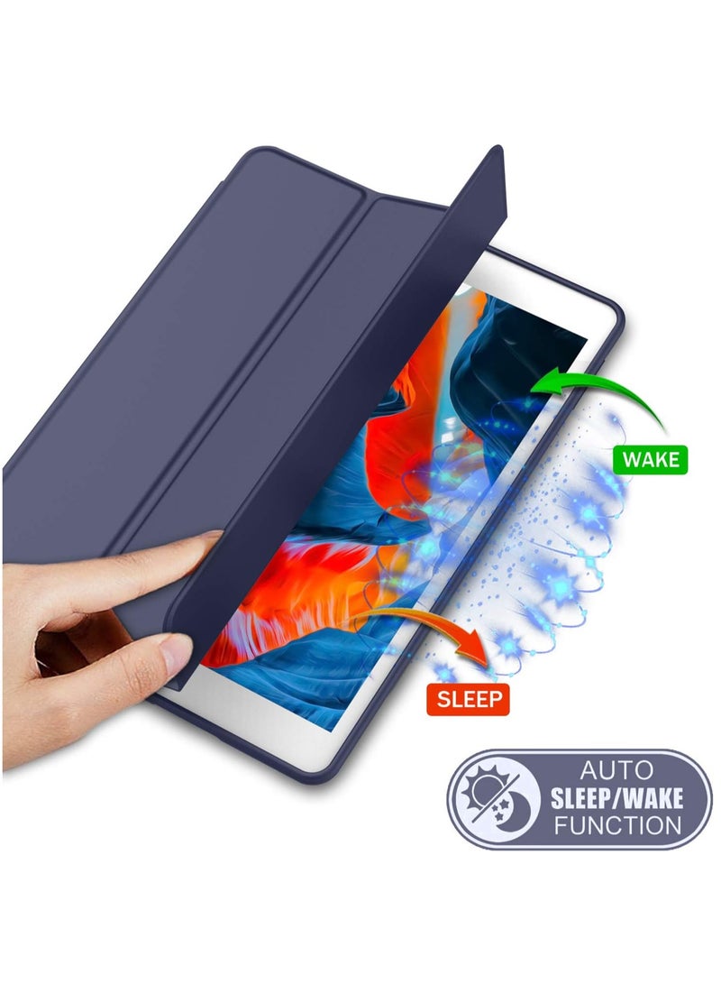 MIGOFAST iPad 9th Generation Case 2021 iPad 8th Generation Case 2020 10.2 Inch with Pencil Holder iPad 7th Gen 2019 Case with Soft Baby Skin Silicone Back Auto Wake Sleep Cover - Image 2
