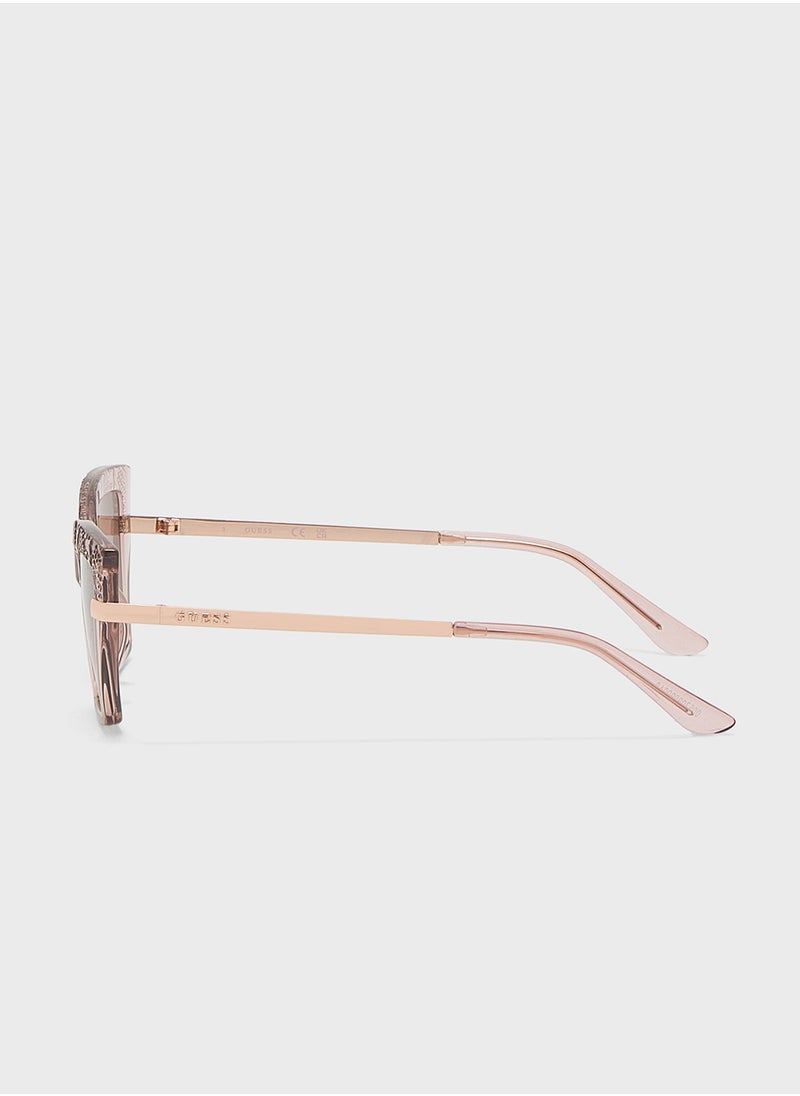 GUESS Gu0021657F53 Cat Eye Sunglasses  - Image 4