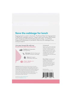 frida mom Breast Mask For Engorgement- Relieve Engorged Breast With Breastfeeding Weaning- 2 Sheet Masks  - Image 2