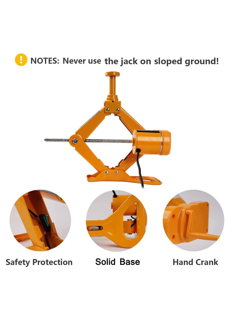 Denx 12 Volt Electric Car Jack With A Capacity Of Up To 3 Watts For Changing Tires  - Image 2