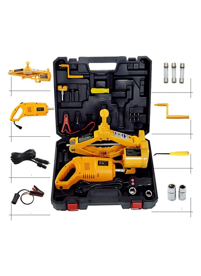 Denx 12 Volt Electric Car Jack With A Capacity Of Up To 3 Watts For Changing Tires  - Image 4