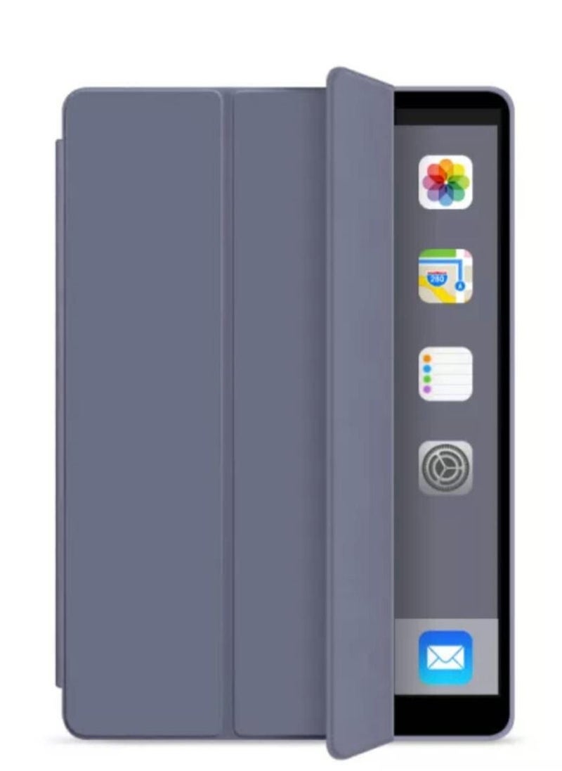 Generic - Gray leather smart bag with smart feature for iPad  MINI 1/2/3 - Image 1