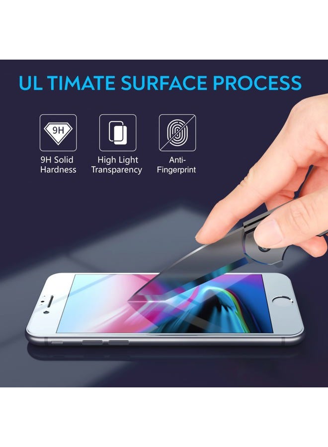 Manto Manto iPhone 7 8 6S 6 Screen Protector, Full Coverage Tempered Glass Screen Protector Film Edge to Edge Protection Compatible with iPhone 7, iPhone 8, iPhone 6S, iPhone 6, 4.7 Inch, White - Image 5