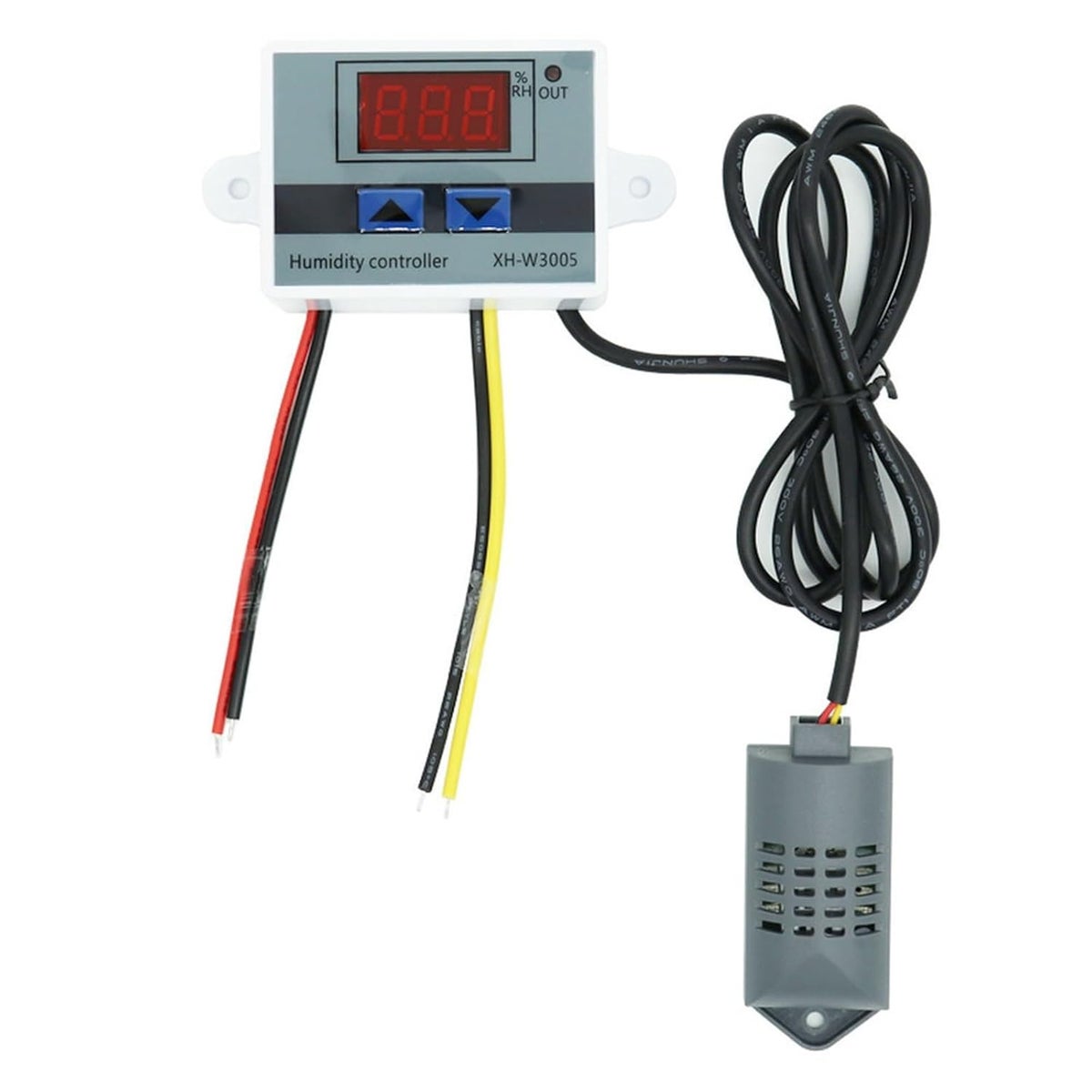 Generic Digital Humidity Controller Hygrometer 0 99 RH AC 110 220V ...