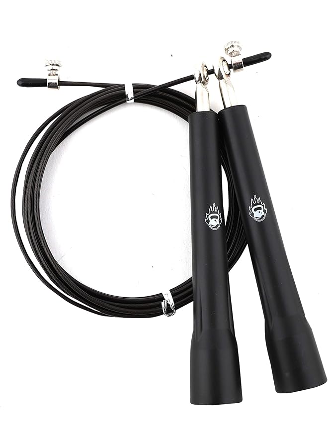 Adjustable Skipping Rope Suitable for Gym, Crossfit, Double Unders, Speed Jumping, Cardio and Weight Loss - For Men and Women