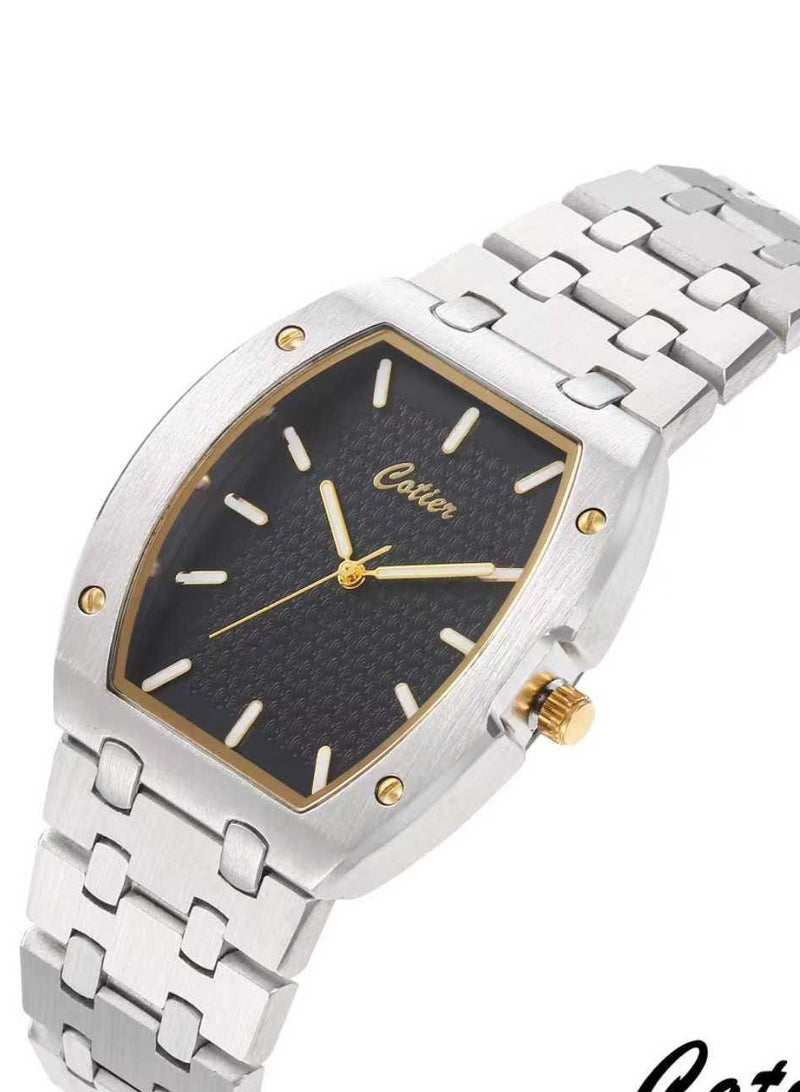 ساعة رجالي ستانلس ستيل