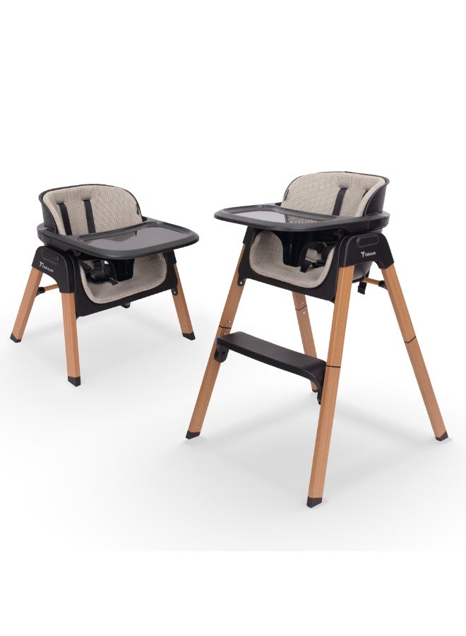 Teknum Luxuro High Chair - Black - Image 1