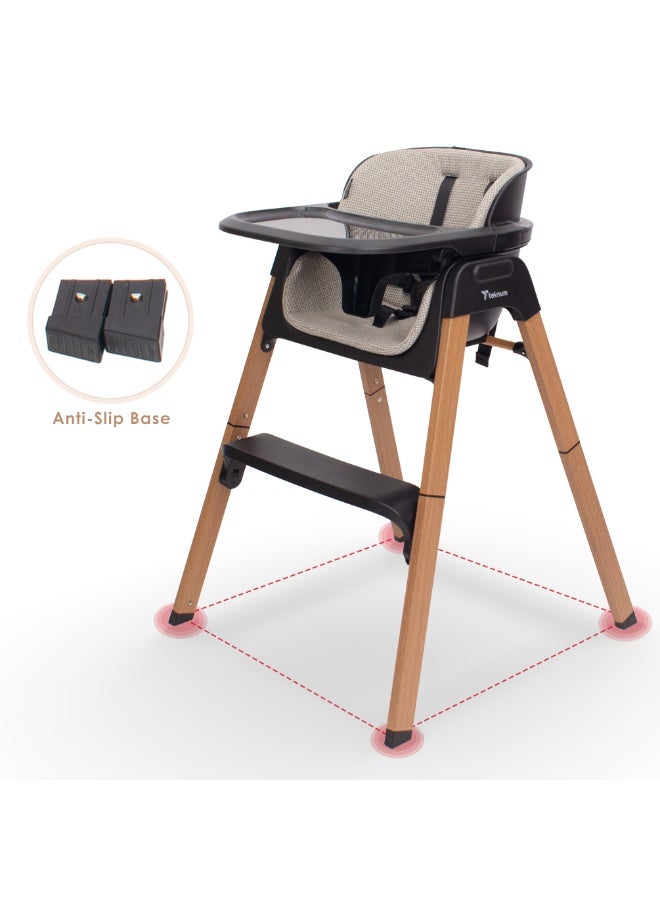Teknum Luxuro High Chair - Black - Image 3