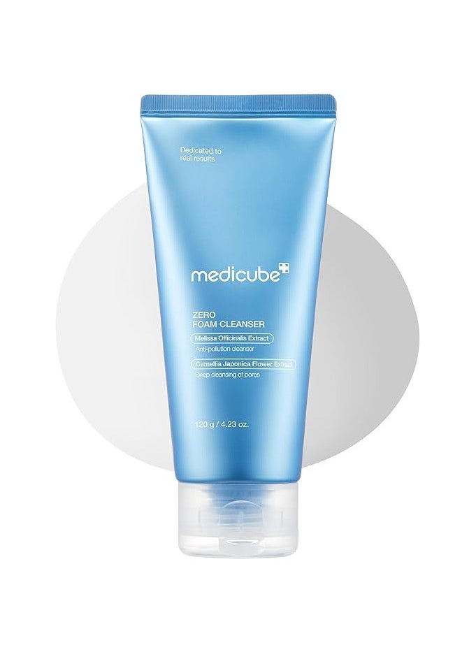 Medicube medicube Zero Foam Cleanser for Sensitive Skin - Sebum Control, Moisture Balance, and Pore Minimization | Korean Skincare  - Image 1