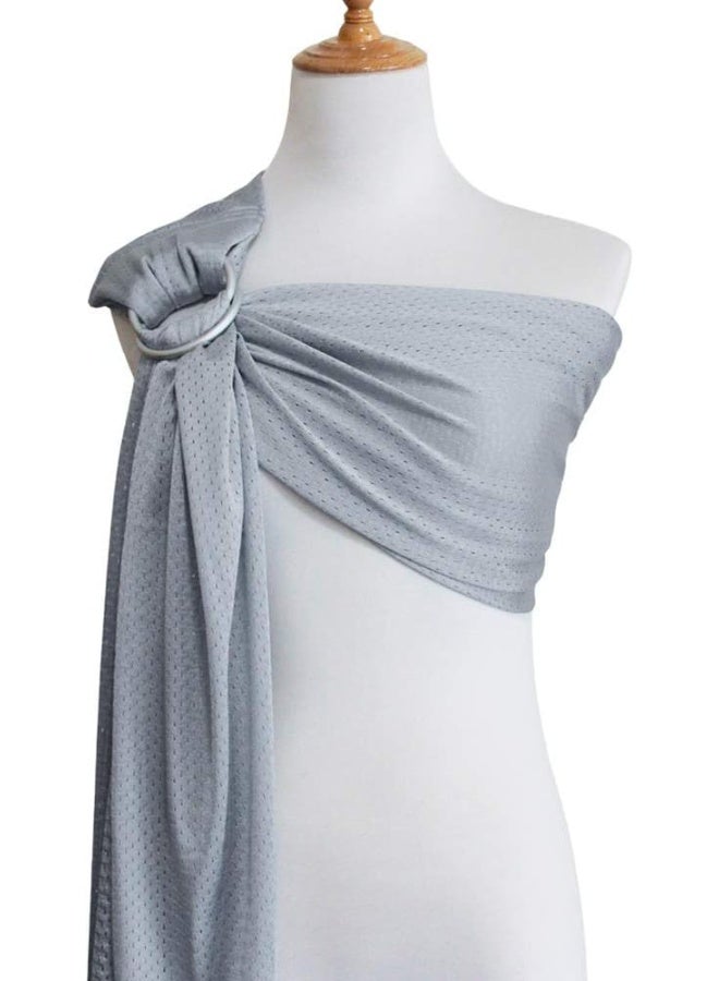 Vlokup حامل حلقة الماء للأطفال من فلوكوب | لفافة خفيفة الوزن وقابلة للتنفس للأطفال الرضع، حديثي الولادة، الأطفال والصغار | مثالي للصيف، السباحة، المسبح، الشاطئ | رائع أيضاً للأب رمادي فاتح - Image 5