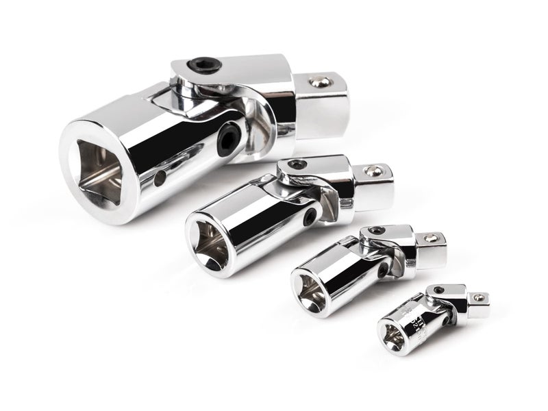 TEKTON 1/4, 3/8, 1/2, 3/4 Inch Drive Universal Joint Set (4-Piece) | SHA99006 - Image 1