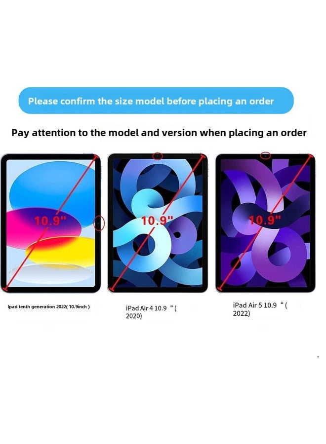 For Ipadpro11/9.7 Inch Flat Tempered Film Air5 Anti-fingerprint Full Screen Ipadq Tempered Film-Color:Ipad9.7 9.7 Inch-Dimensions:Arc Edge HD Tempered Film (Bare Film)