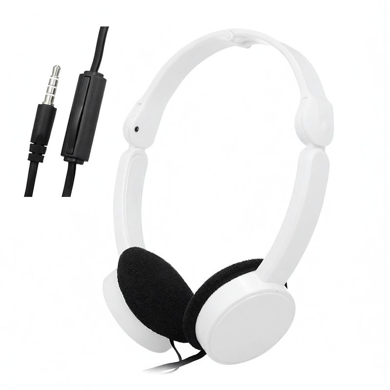 KUBITE T-111 3.5mm Wired Over-ear Headphones Foldable Sports Headset Portable Music Gaming Earphones w/ Microphone for Kids MP4 MP3 Smartphones Laptop Tablet PC - Image 4