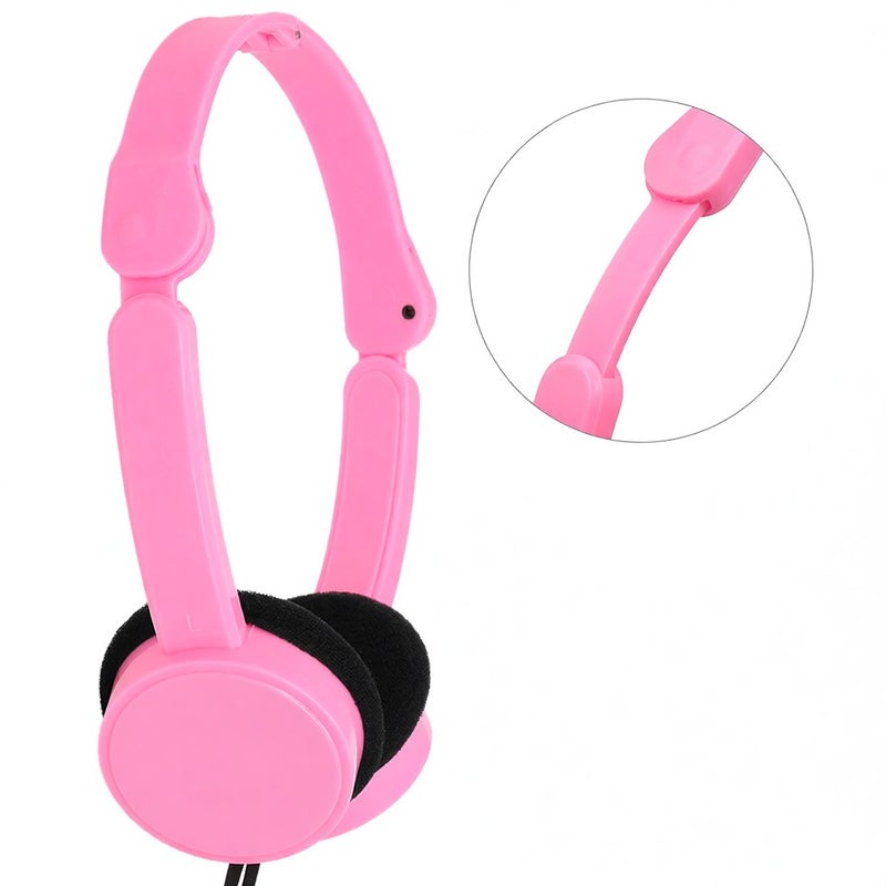 KUBITE T-111 3.5mm Wired Over-ear Headphones Foldable Sports Headset Portable Music Gaming Earphones w/ Microphone for Kids MP4 MP3 Smartphones Laptop Tablet PC - Image 3