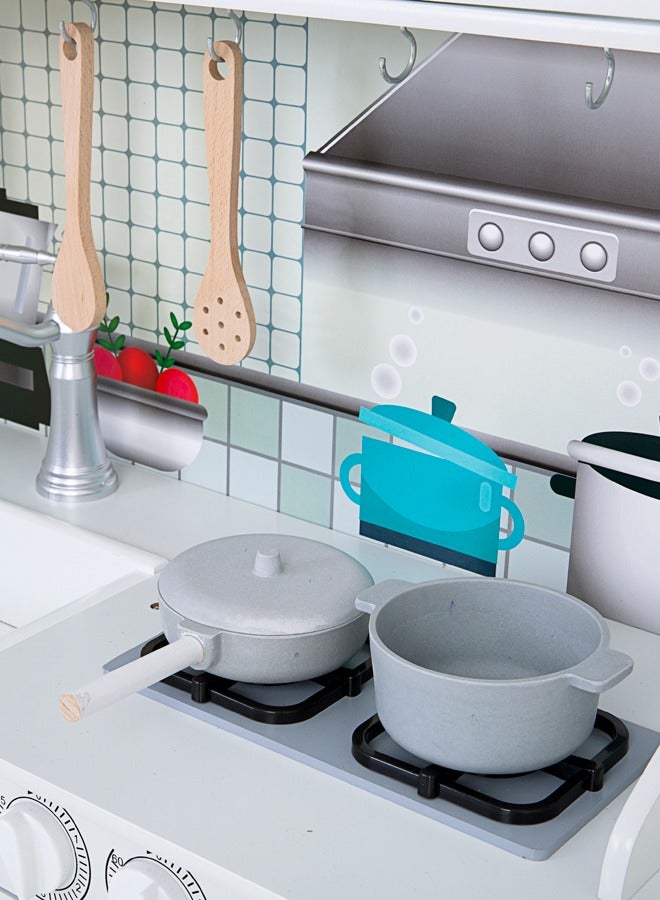 XIANGYU XIANGYU Kids Stylish modular Kitchen Set's and Role Play wooden Kitchen - Image 3