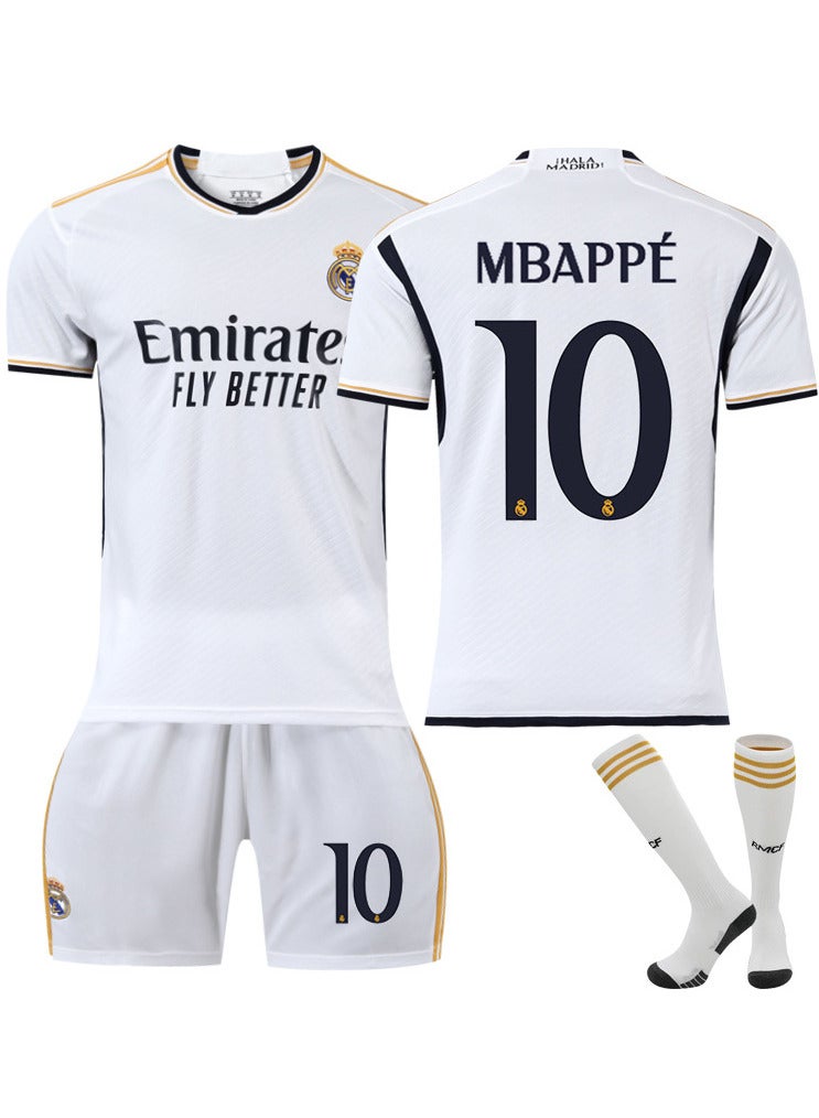 AUTOYSUR Kids Soccer Jersey, #10 Jersey Shirts,Boys Soccer Jersey Set,Soccer clothing,Sport Gift Set for Youth  - Image 1