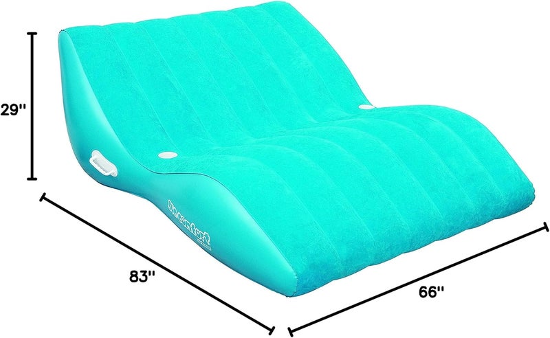 Airhead Airhead SUN COMFORT COOL SUEDE Zero Gravity Lounge Sapphire - Image 5