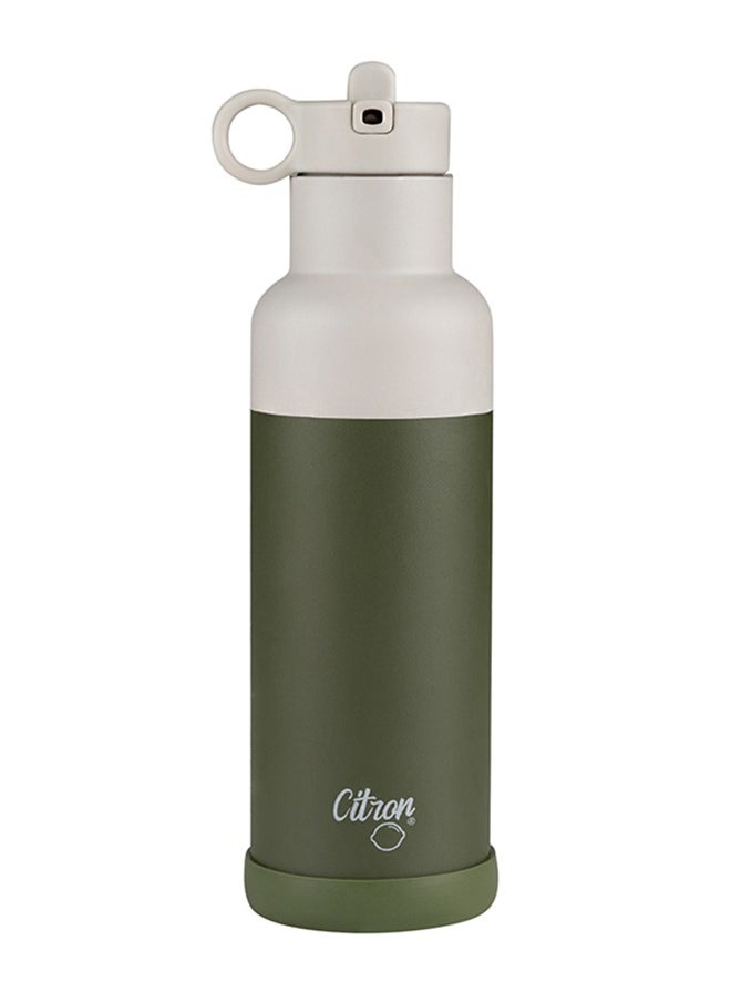 Citron - Vacuum Insulated Stainless Steel Water Bottle 500 Ml - Green - Image 1