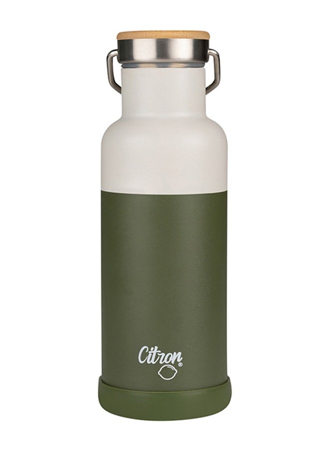 Citron - Vacuum Insulated Stainless Steel Water Bottle 500 Ml - Green - Image 1