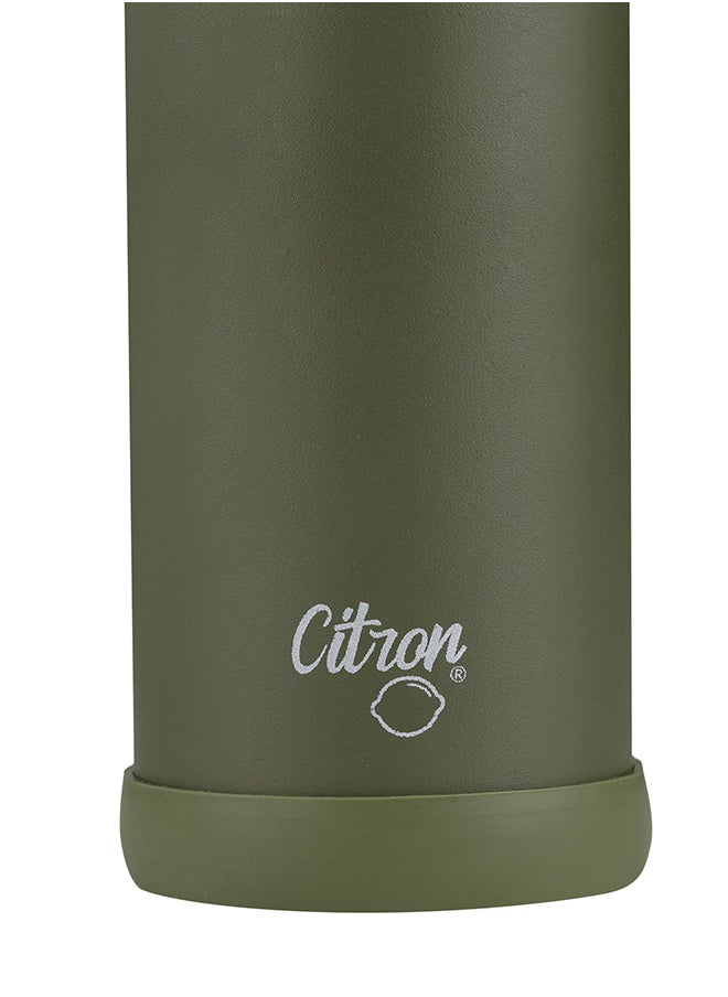 Citron - Vacuum Insulated Stainless Steel Water Bottle 500 Ml - Green - Image 1