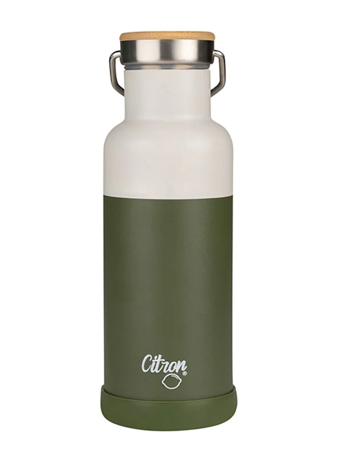 سترون Vacuum Insulated Stainless Steel Water Bottle 500 Ml - Green