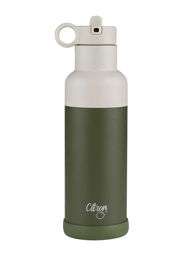 سترون Vacuum Insulated Stainless Steel Water Bottle 500 Ml - Green