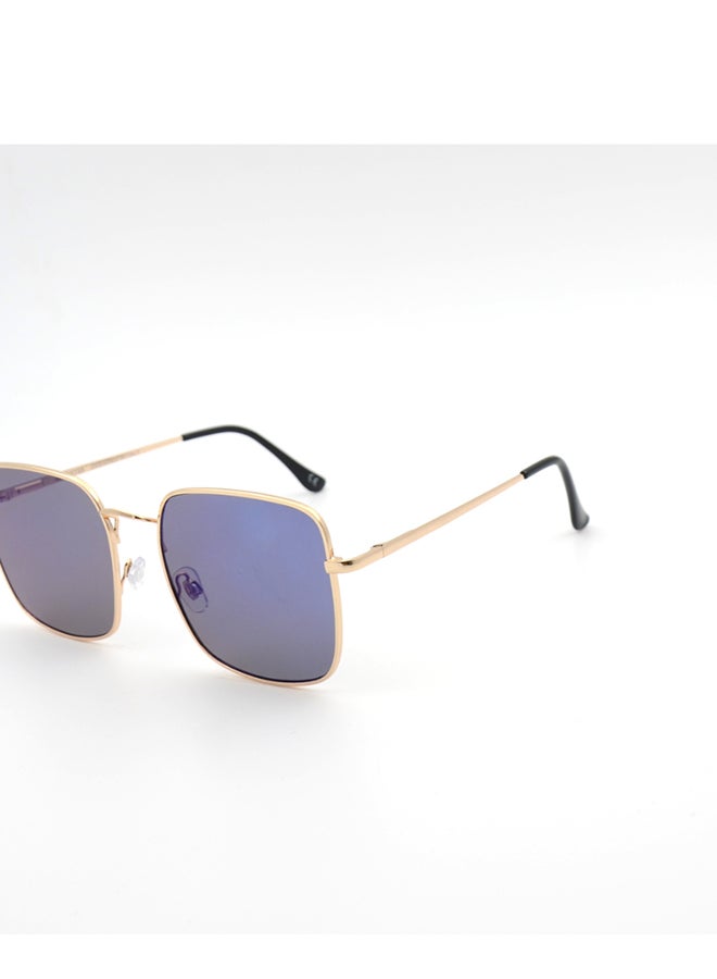 MADEYES نظارات شمسية للرجال حماية من الأشعة فوق البنفسجية EE7M214 - ذهبية - Image 2