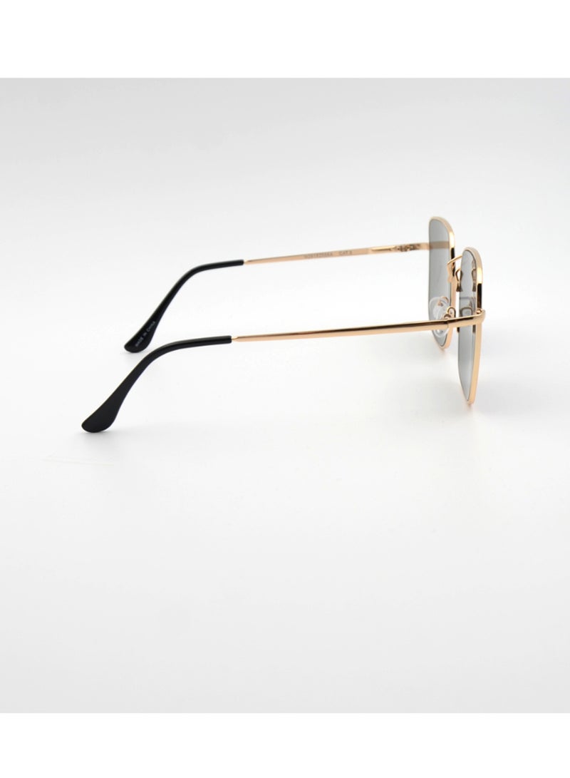 MADEYES نظارات شمسية للرجال حماية من الأشعة فوق البنفسجية EE7M214 - ذهبية - Image 4