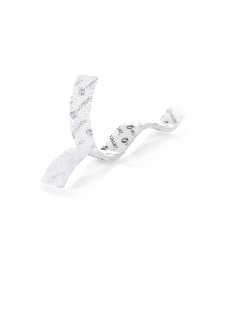 Velcro - VELCRO Brand 5 Ft x 3/4 In | White Tape Roll with Adhesive | Cut Strips to Length | Sticky Back Hook and Loop Fasteners | Perfect for Home, Office or Classroom - Image 1