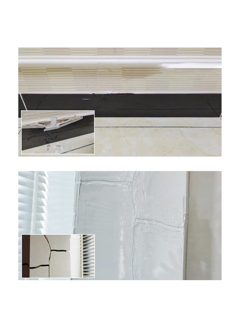 Zikra Ceramic Tile Repair Kit, 2 Pcs 50g Tile Repair Kit, Porcelain Repair Kit with Super Strong Adhesion, Fiberglass Repair Kit for Cracks, Chips, Scratches, Holes, Dents, White - Image 4