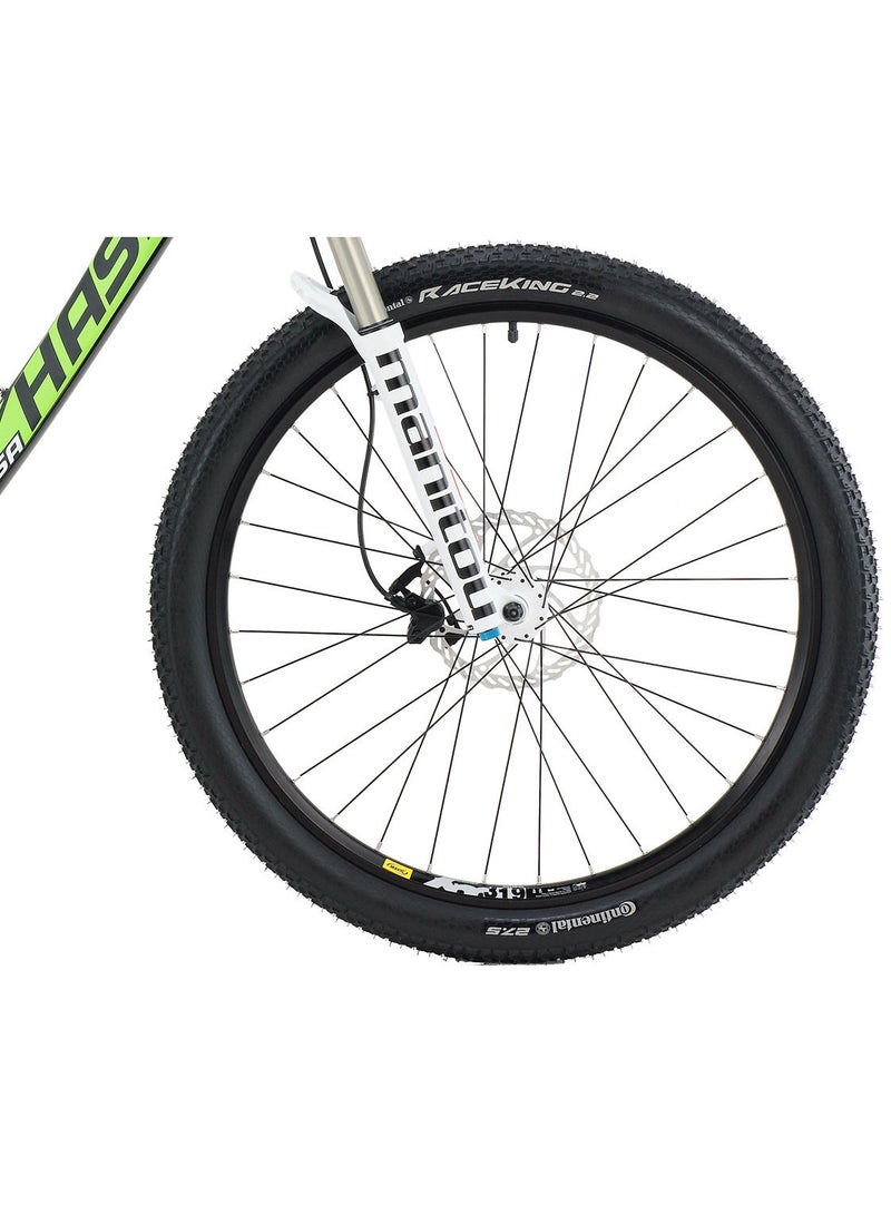 HASA Gallant 9.0, 27.5 Inch Tire - White/Green - Image 3