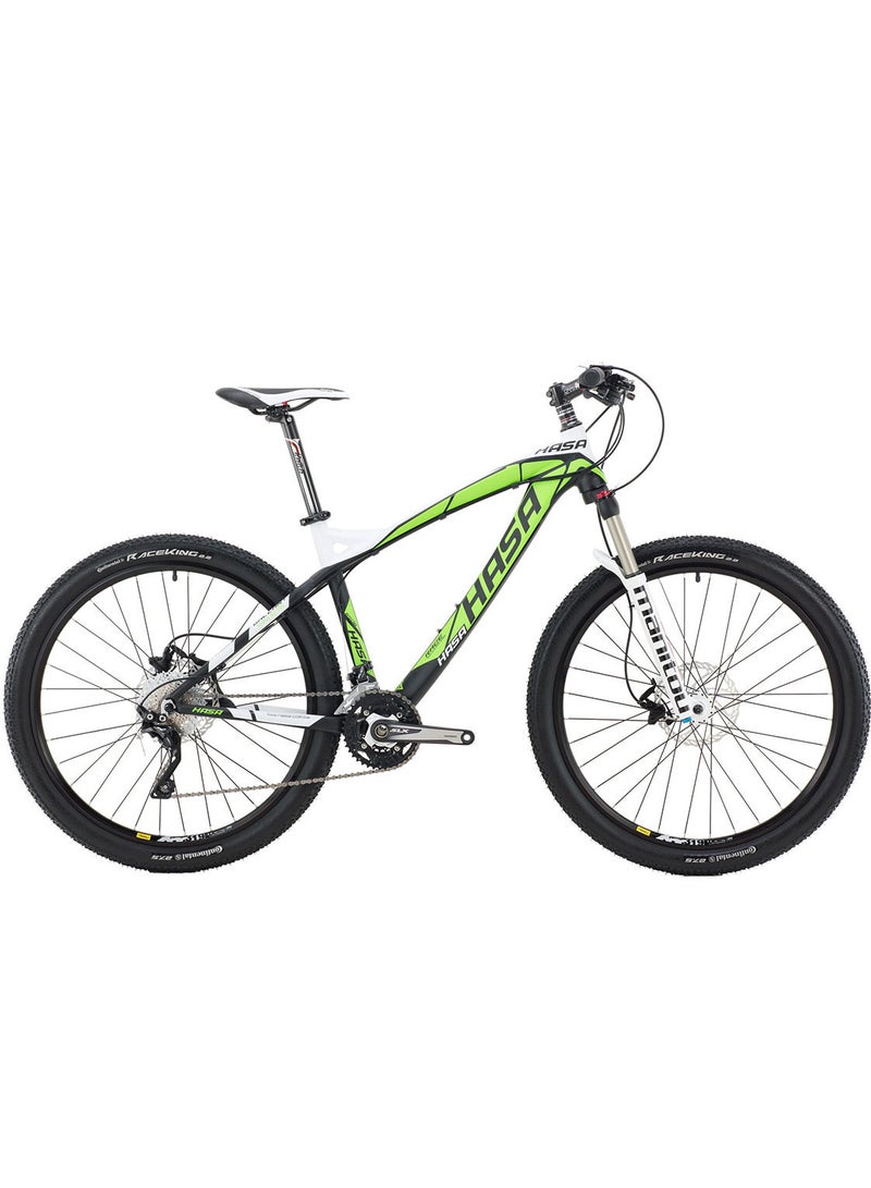 HASA Gallant 9.0, 27.5 Inch Tire - White/Green - Image 1