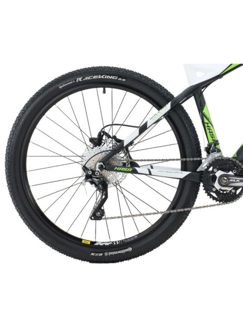 HASA Gallant 9.0, 27.5 Inch Tire - White/Green - Image 2