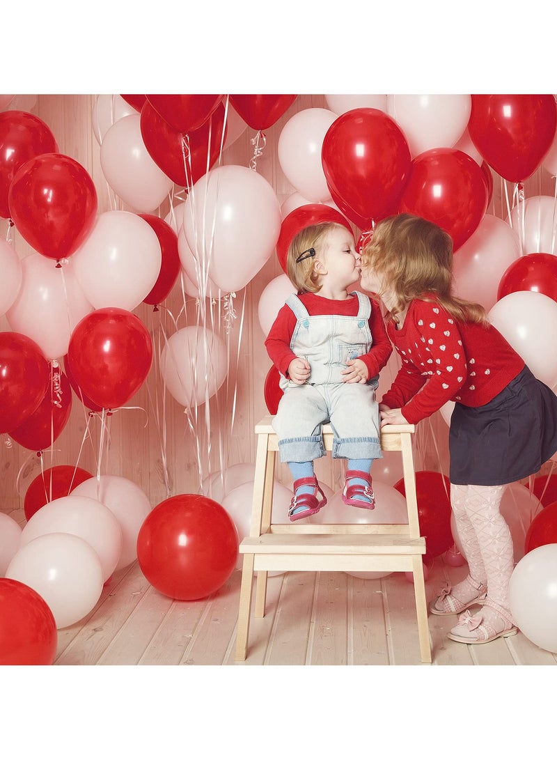 Red Balloons 12 inch, 50 Pack Red Latex Party Balloons Helium Quality for Birthday Graduation Baby Shower Valentines Christmas Wedding Party Decorations - Image 3
