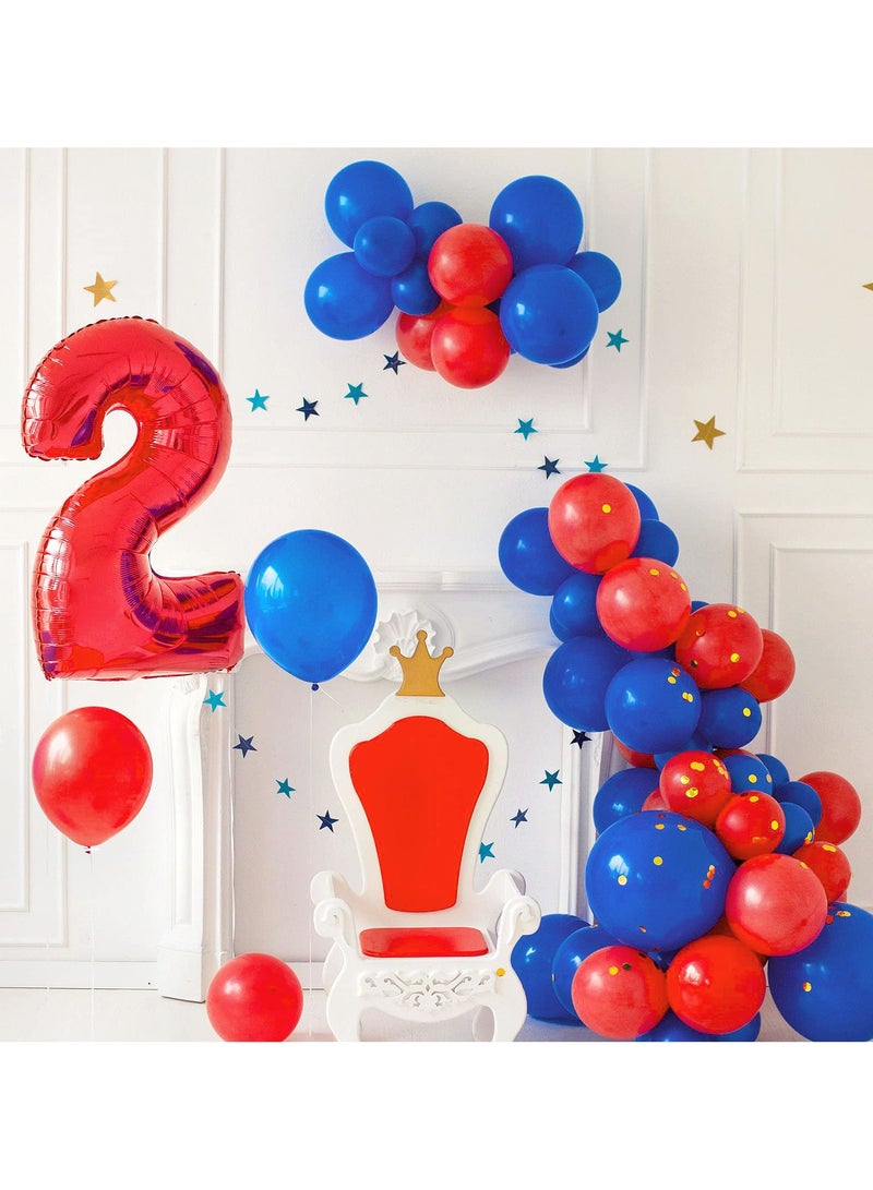 Red Balloons 12 inch, 50 Pack Red Latex Party Balloons Helium Quality for Birthday Graduation Baby Shower Valentines Christmas Wedding Party Decorations - Image 4