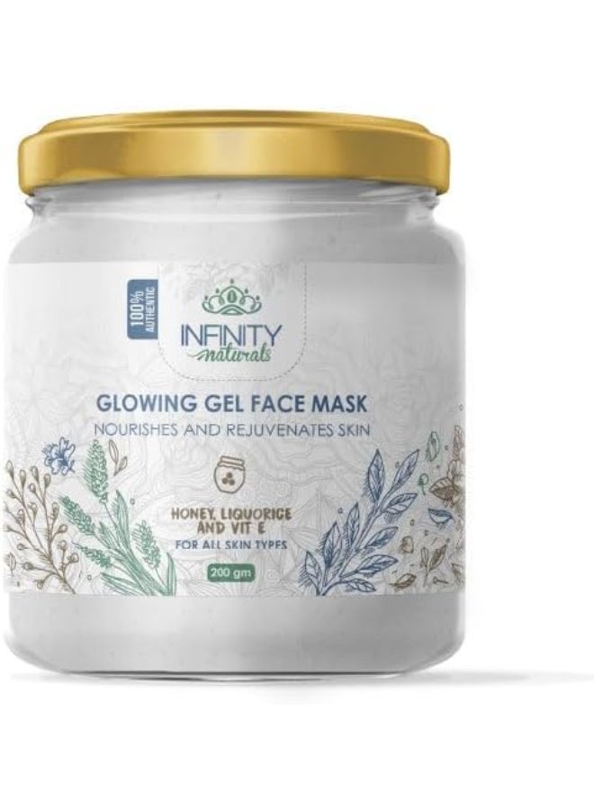 إينفينيتي قناع الوجه المتوهج بالعسل والعرق السوس