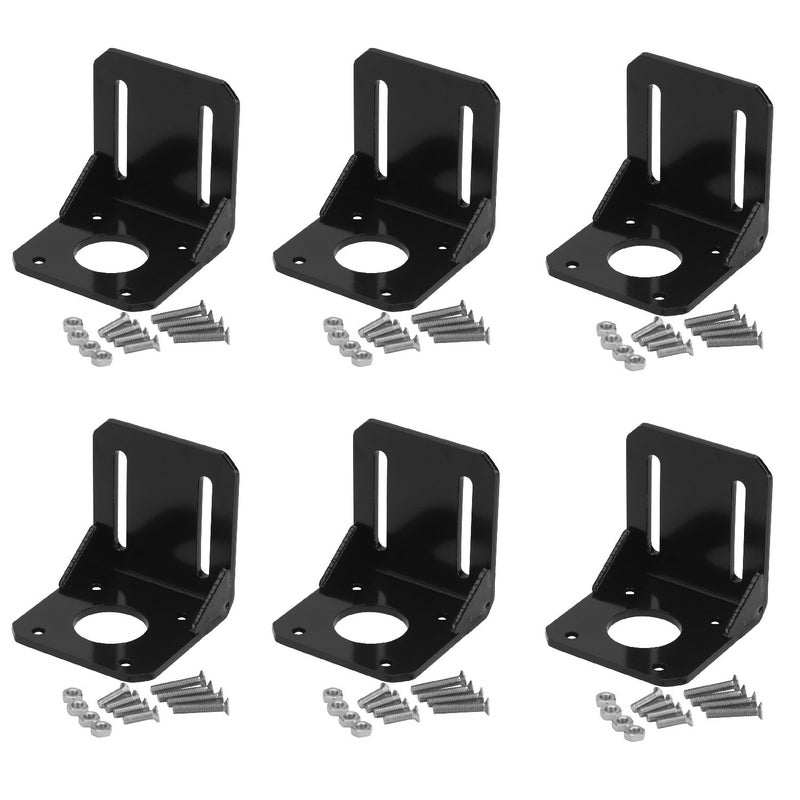 Anndason Nema 17 Stepper Motor Mounting Bracket w/ M3 Screws (6 PCS) - Image 1