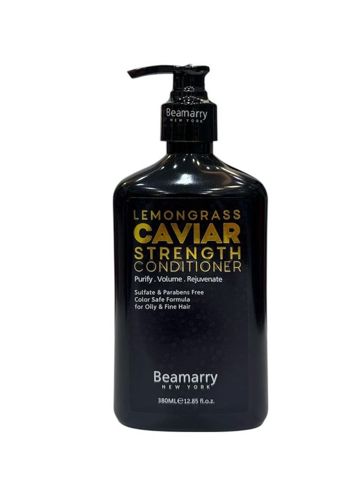 BEAMARRY LEMONGRASS CAVIAR STRENGTH CONDITIONER 380ML