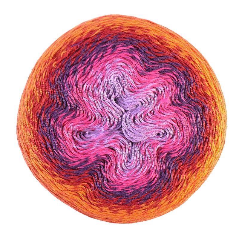 Scheepjes Whirl Yarn 1000m Red Velvet Sunrise