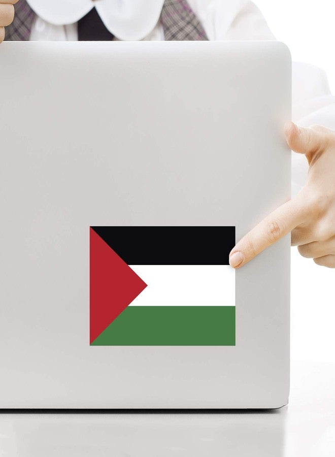 Decals Home Decor & More ملصقان لعلم فلسطين | 5 بوصات × 3 بوصات | فينيل عالي الجودة | PD505 - Image 4