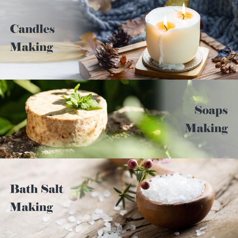 AmaKane Fragrance Oils, Masculine Essential Oils for Men, Candle Scents for Candle Making, Fragrance Oil for Soap Making, Diffuser Oils Scents 6x10 ml, Sandalwood, Cedar Leather, Woody Oud, More - Image 4