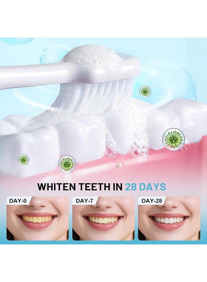 أورالحوي استرجاع الهيدروكسيباتيت  معجون أسنان لحماية المينا المتقدمة، تركيبة لطيفة وفعالة، معجون أسنان خالي من الفلوريد للأسنان الحساسة. - Image 4