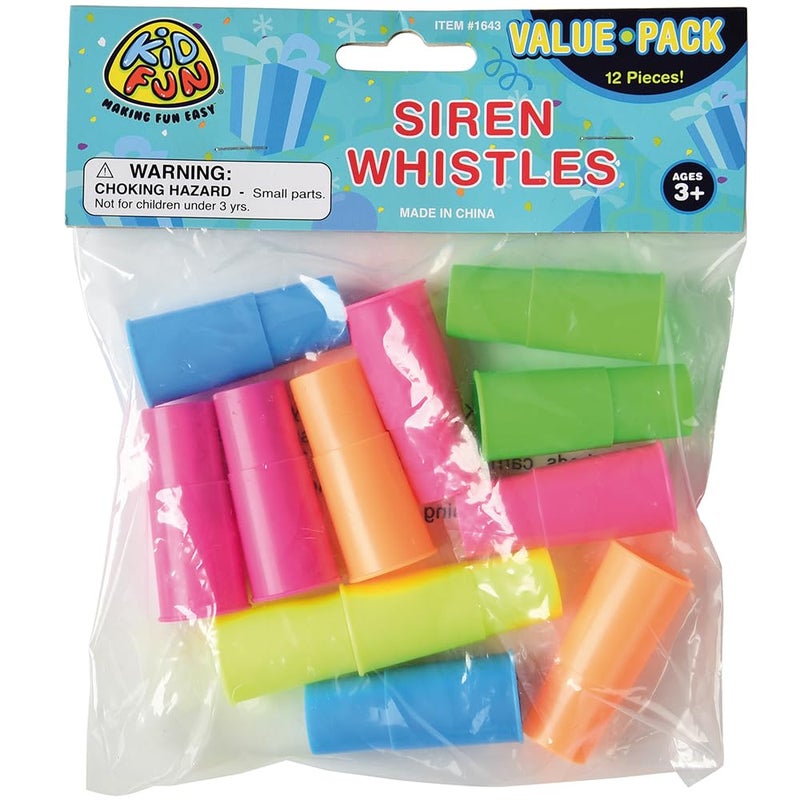 U.S. Toy Siren Whistle, Assorted - Image 5