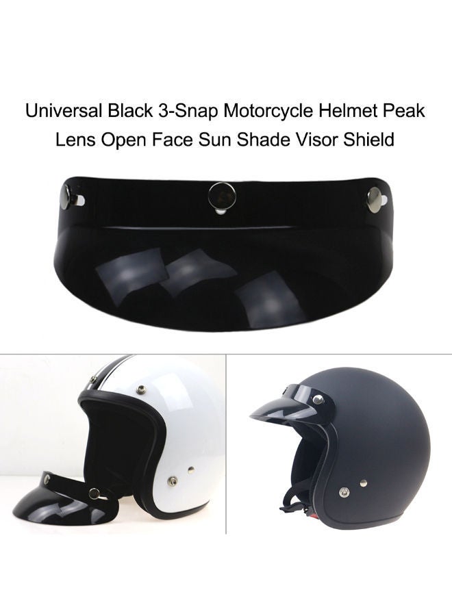 NIBEMINENT Universal Snap Motorcycle Face Sun Shade - Image 5