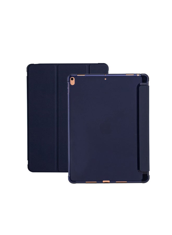 2020air4 Protective Cover 10.9 With Pen Slot 11 Tablet Case 9.7 Business Mini5 White 10.2 Printing-Color:Navy Blue-Applicable Model:2019/2020/2021 Ipad 10.2 (special)