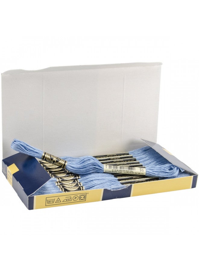 Dmc 6-Strand Embroidery Cotton 8.7yd-Baby Blue - Image 4