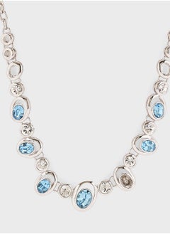 Anita's Blue Stoned Short Necklace  - Image 2